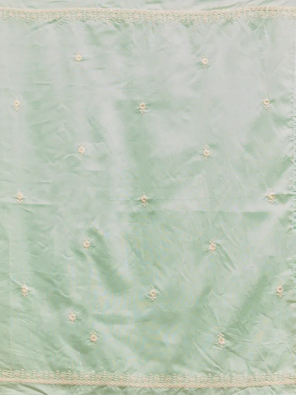 Blue_Threadwork_Chanderi_Readymade_Salwar_Suit