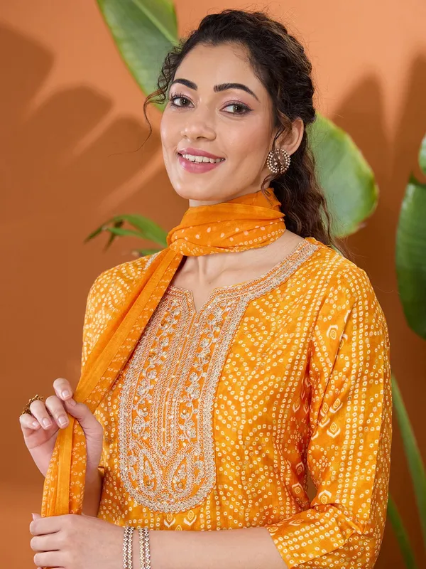 Mustard_Yellow_Cording_Raw_Silk_Readymade_Salwar_Suit