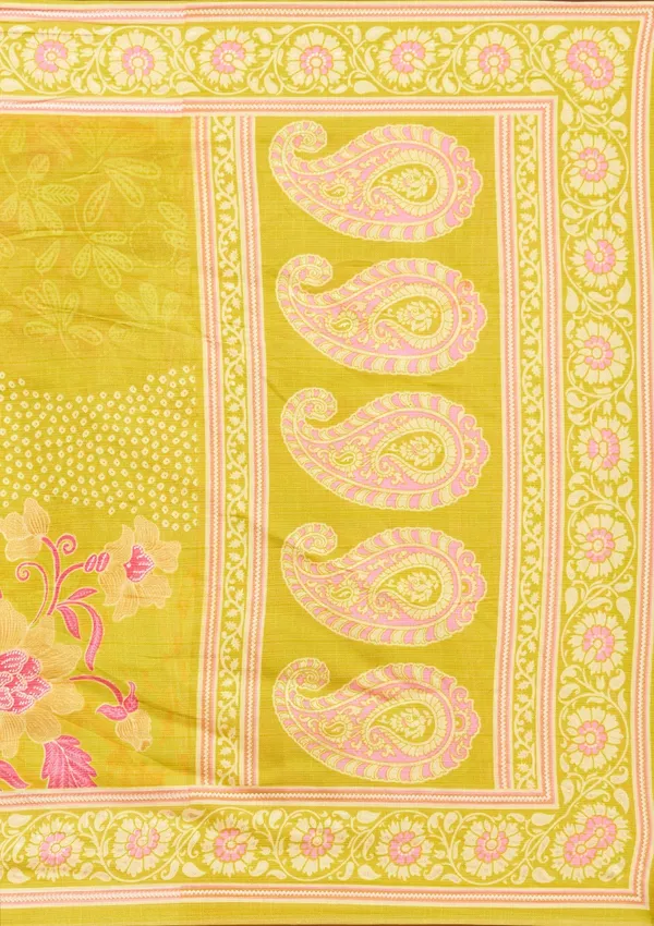 Mehandi_Green_Cording_Soft_Raw_Silk_Readymade_Salwar_Suit