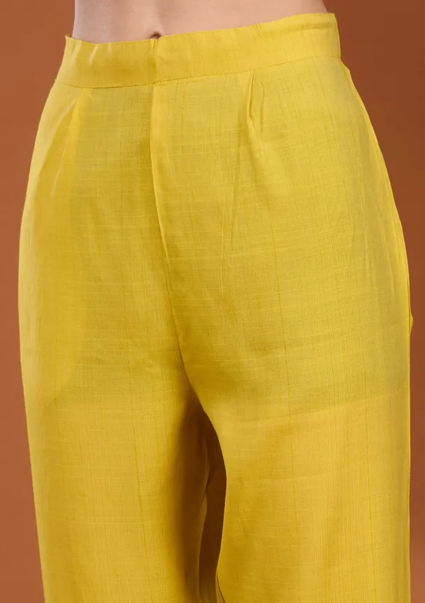 Mehandi_Green_Cording_Soft_Raw_Silk_Readymade_Salwar_Suit