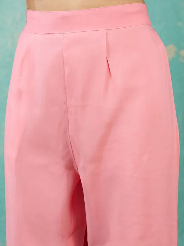 Pink_Threadwork_Chanderi_Readymade_Salwar_Suit