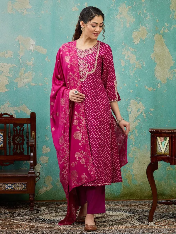 Purple_Cording_Chanderi_Readymade_Salwar_Suit