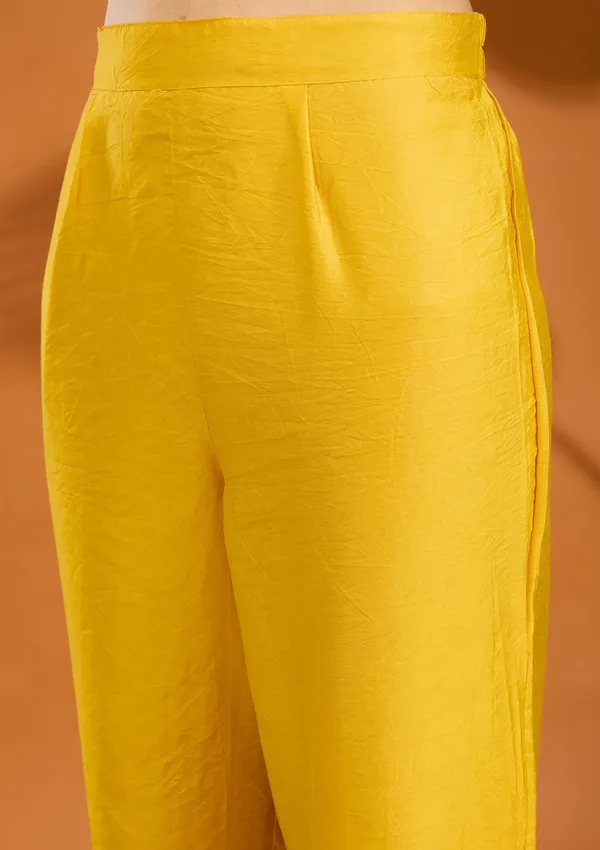 Mustard_Yellow_Cording_Chanderi_Readymade_Salwar_Suit