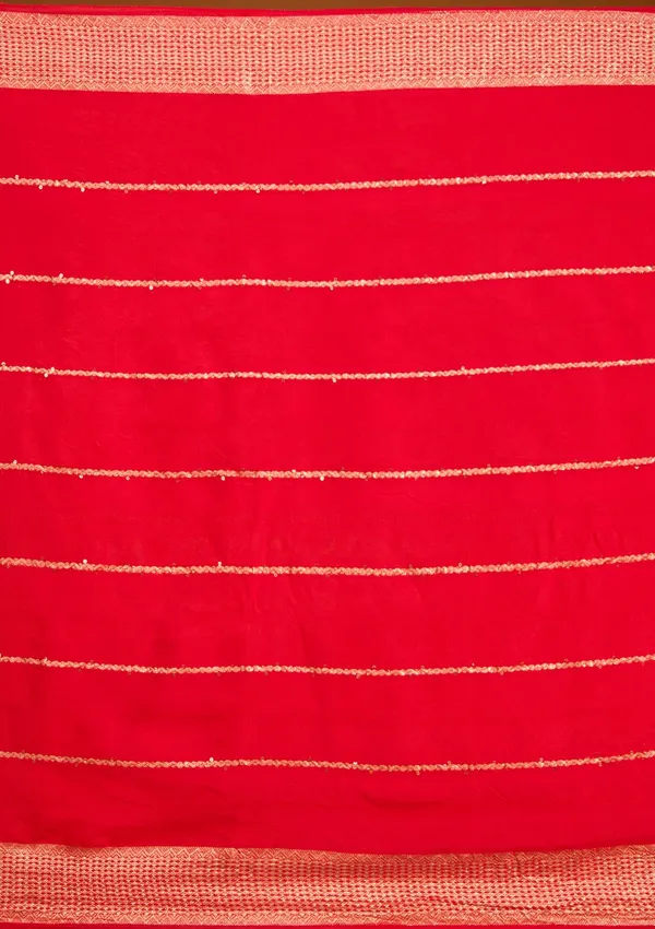 Red_Cording_Chanderi_Readymade_Salwar_Suit