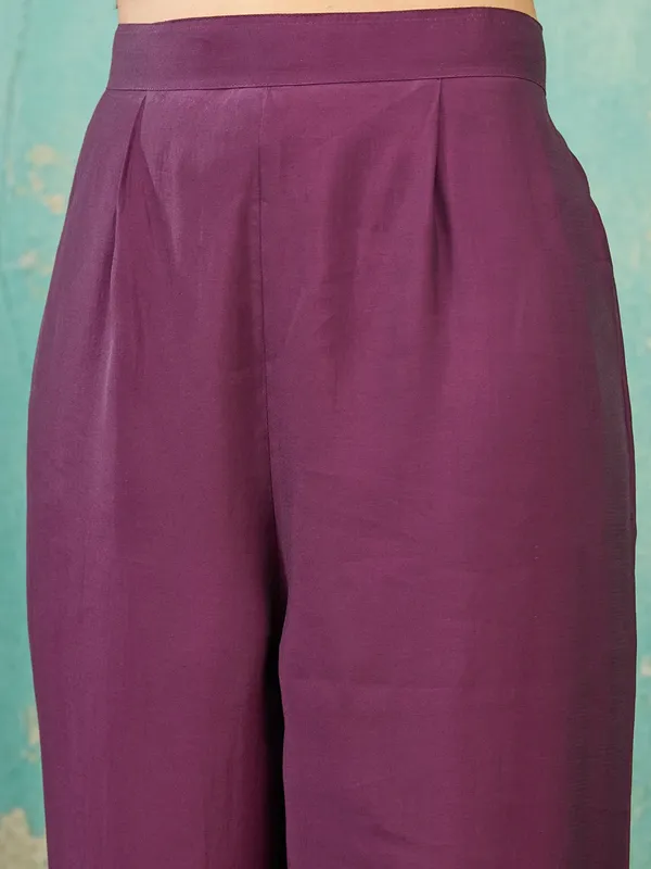 Purple_Zariwork_Soft_Raw_Silk_Readymade_Salwar_Suit