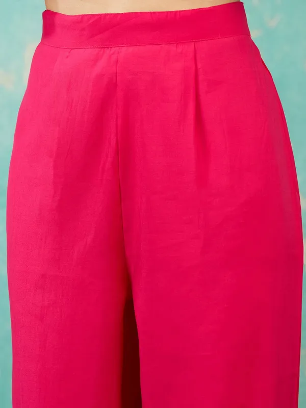 Rani_Pink_Zariwork_Soft_Raw_Silk_Readymade_Salwar_Suit
