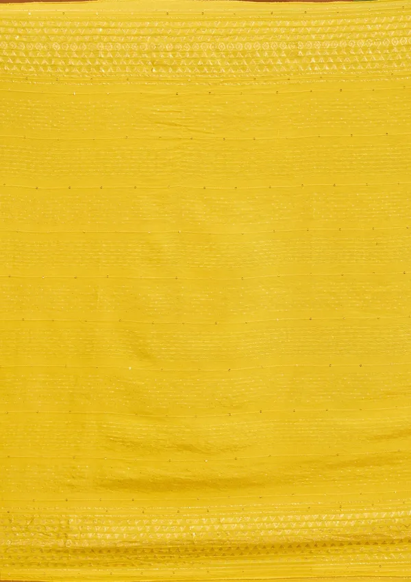 Yellow_Zariwork_Soft_Raw_Silk_Readymade_Salwar_Suit
