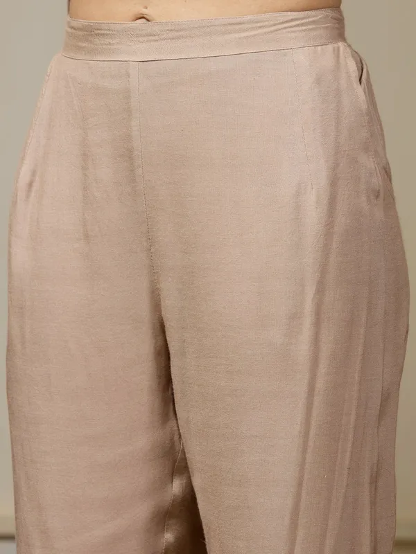 Light_Brown_Threadwork_Chanderi_Readymade_Salwar_Suit