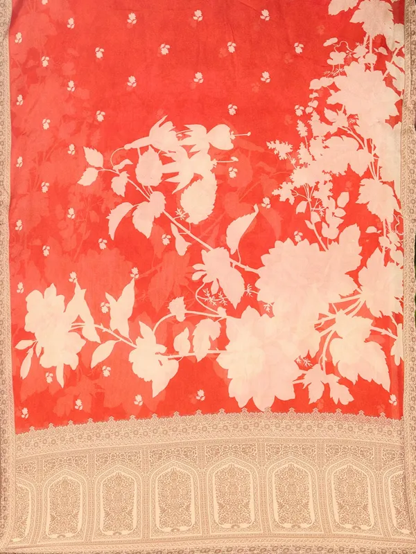 Rust_Cutdana_Satin_Readymade_Salwar_Suit