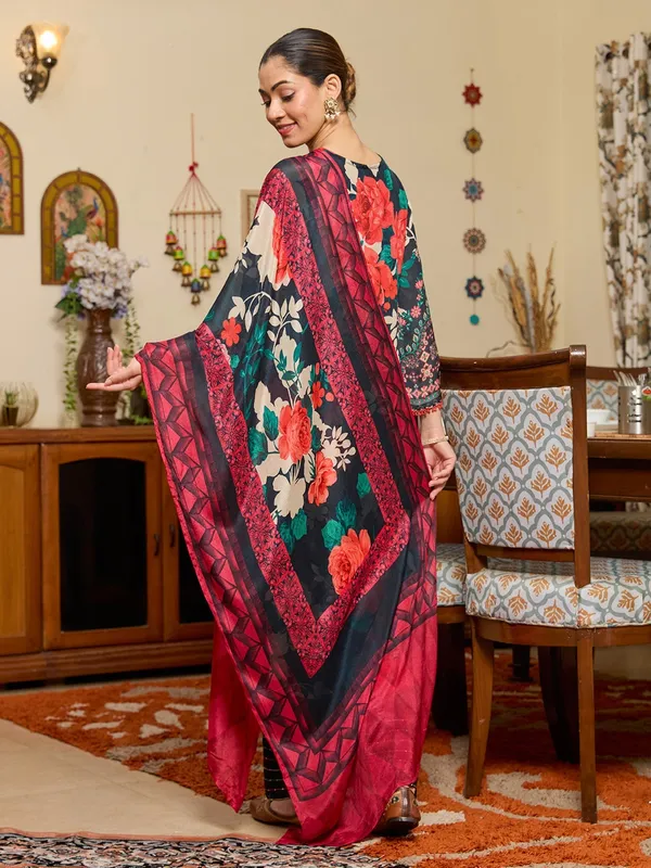 Navy_Blue_Mirrorwork_Chinon_Readymade_Salwar_Suit