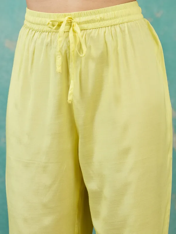 Yellow_Cording_Chanderi_Readymade_Salwar_Suit