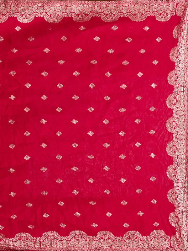 Rani_Pink_Threadwork_Chanderi_Readymade_Salwar_Suit