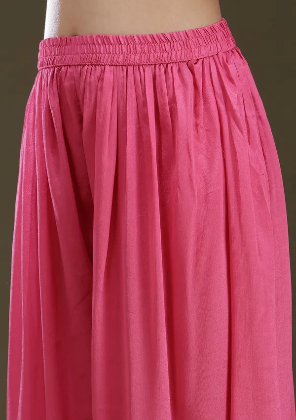 Pink_Threadwork_Chinon_Readymade_Salwar_Suit