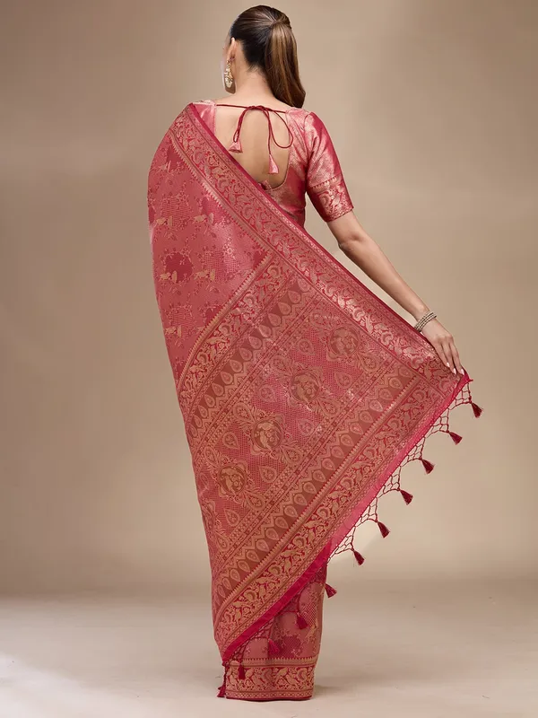 Maroon_Zariwork_Silk_Silk_Saree