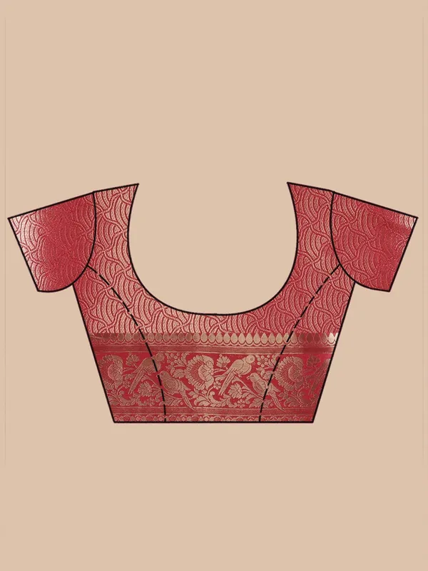 Maroon_Zariwork_Silk_Silk_Saree