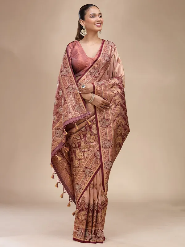 Baby_Pink_Aariwork_Art_Silk_Silk_Saree