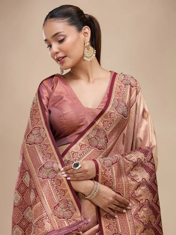 Baby_Pink_Aariwork_Art_Silk_Silk_Saree