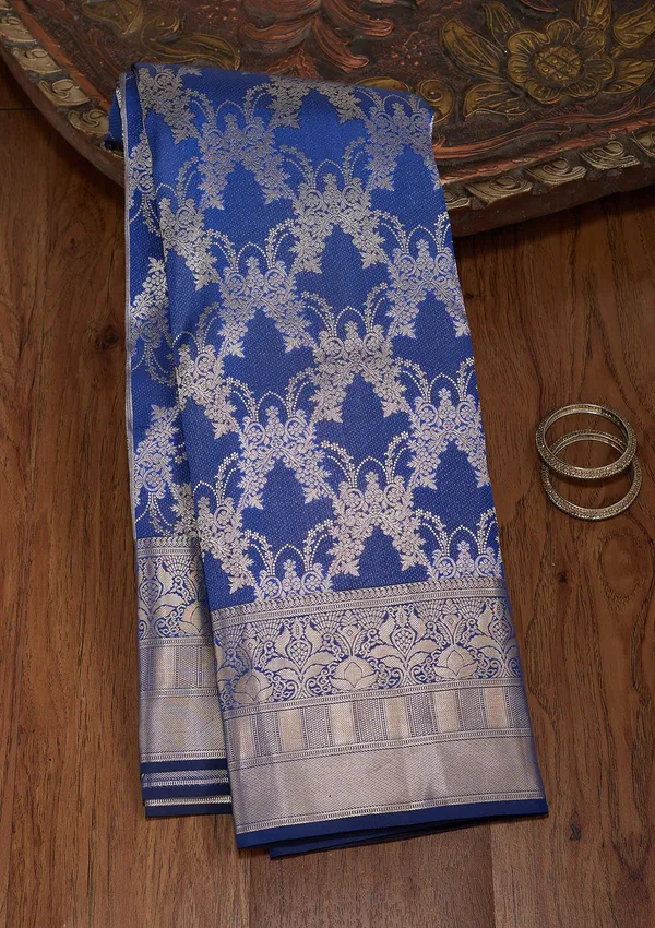 Royal_Blue_Zariwork_Gold_Pure_Silk_Silk_Saree