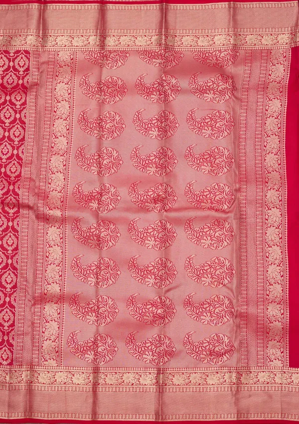 Rani_Pink_Zariwork_Gold_Pure_Silk_Silk_Saree