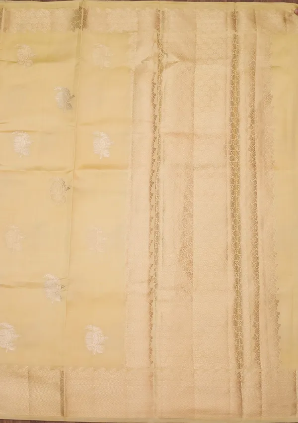 Lemon_Yellow_Zariwork_Gold_Pure_Silk_Silk_Saree