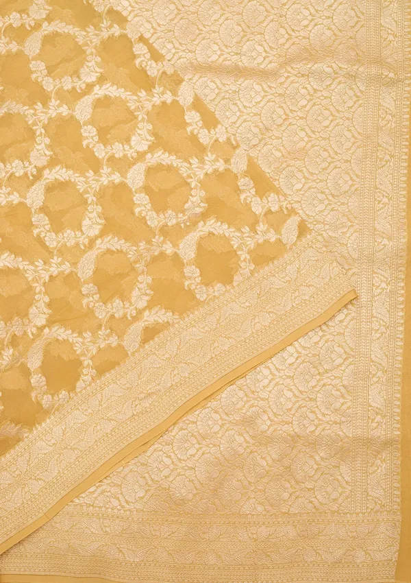 Gold_Zariwork_Silver_Silk_Silk_Saree