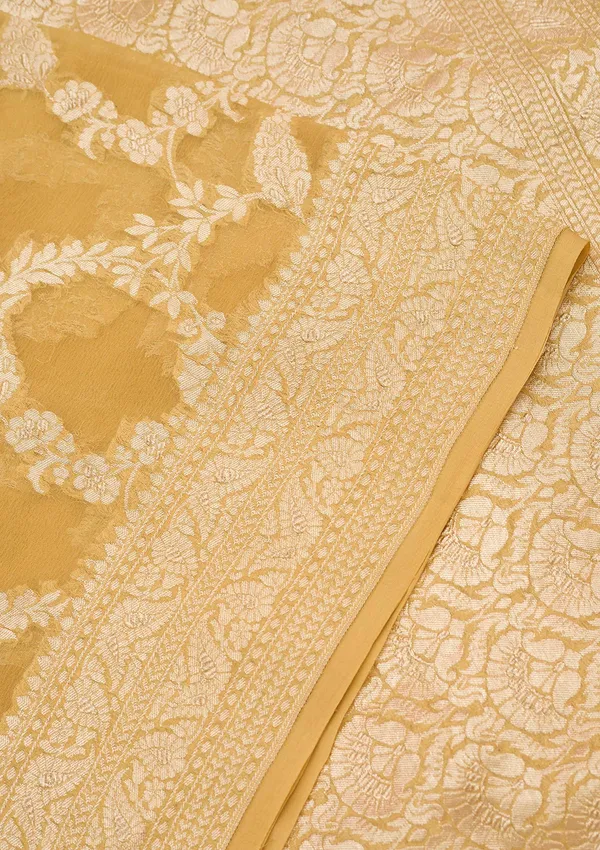 Gold_Zariwork_Silver_Silk_Silk_Saree