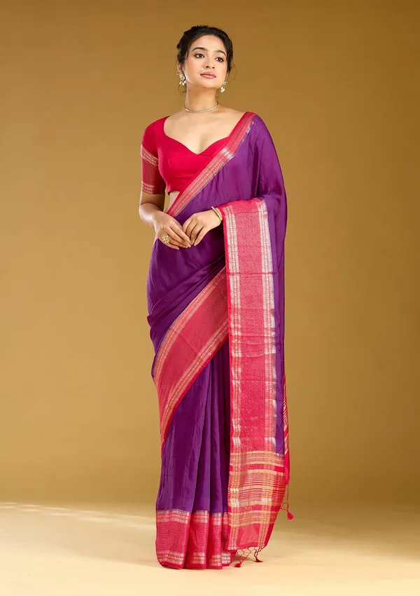 Purple_Zariwork_Gold_Art_Silk_Silk_Saree