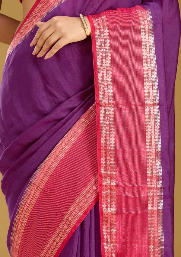 Purple_Zariwork_Gold_Art_Silk_Silk_Saree