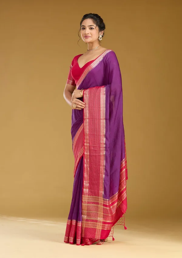 Purple_Zariwork_Gold_Art_Silk_Silk_Saree