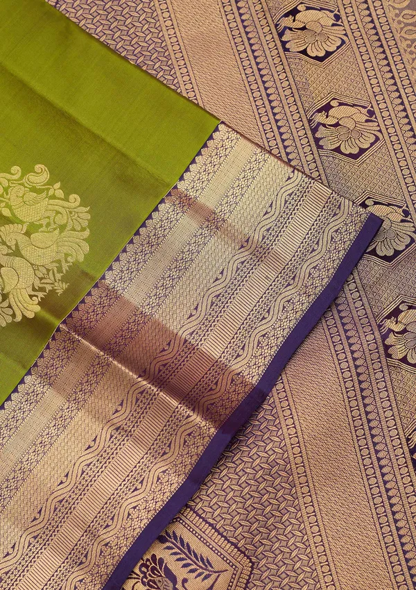 Mehendi_Zariwork_Gold_Silk_Silk_Saree