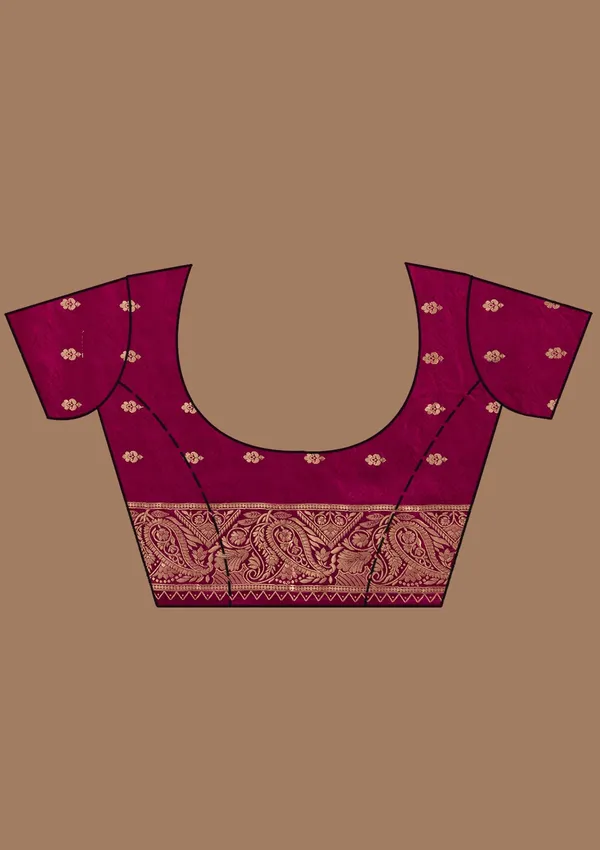 Pink_Zariwork_Gold_Art_Silk_Silk_Saree