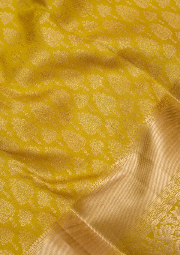 Yellow_Zariwork_Gold_Pure_Silk_Silk_Saree