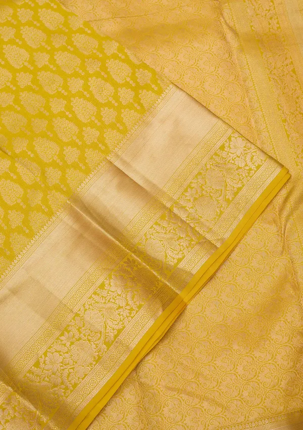 Yellow_Zariwork_Gold_Pure_Silk_Silk_Saree