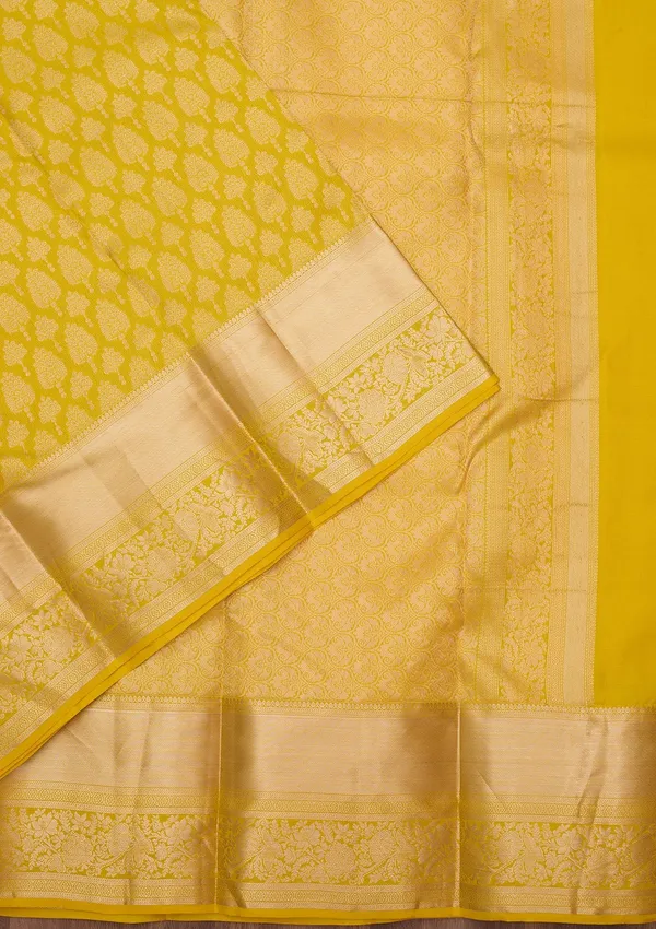 Yellow_Zariwork_Gold_Pure_Silk_Silk_Saree