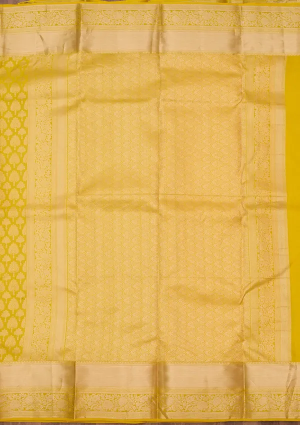 Yellow_Zariwork_Gold_Pure_Silk_Silk_Saree