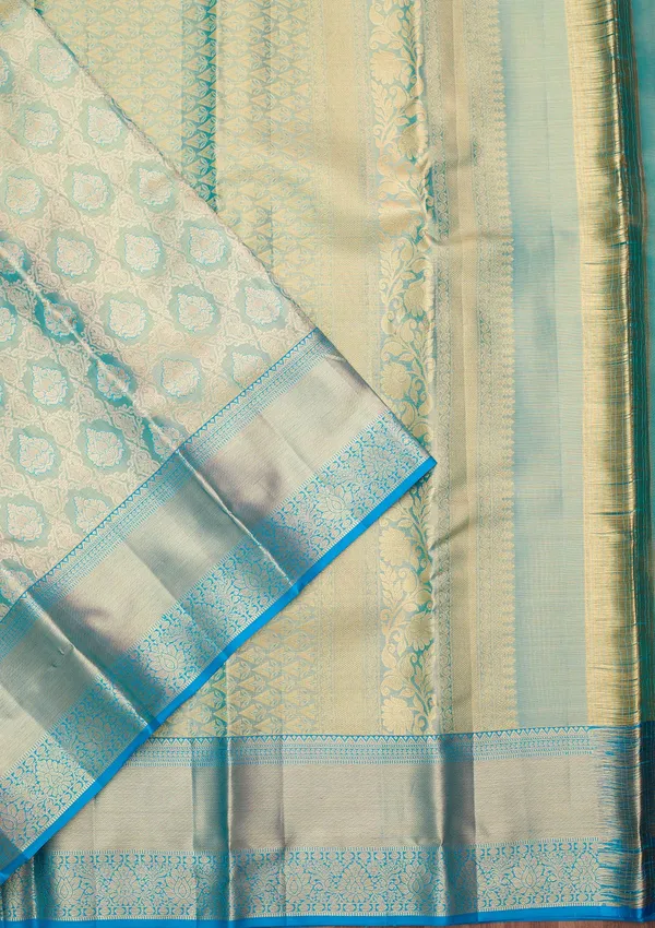 Blue_Zariwork_Gold_Silk_Silk_Saree