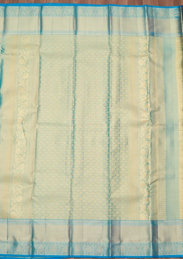 Blue_Zariwork_Gold_Silk_Silk_Saree