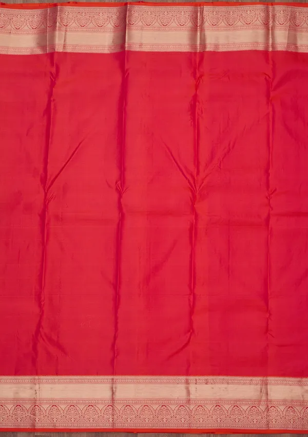 Orange_Zariwork_Gold_Silk_Silk_Saree