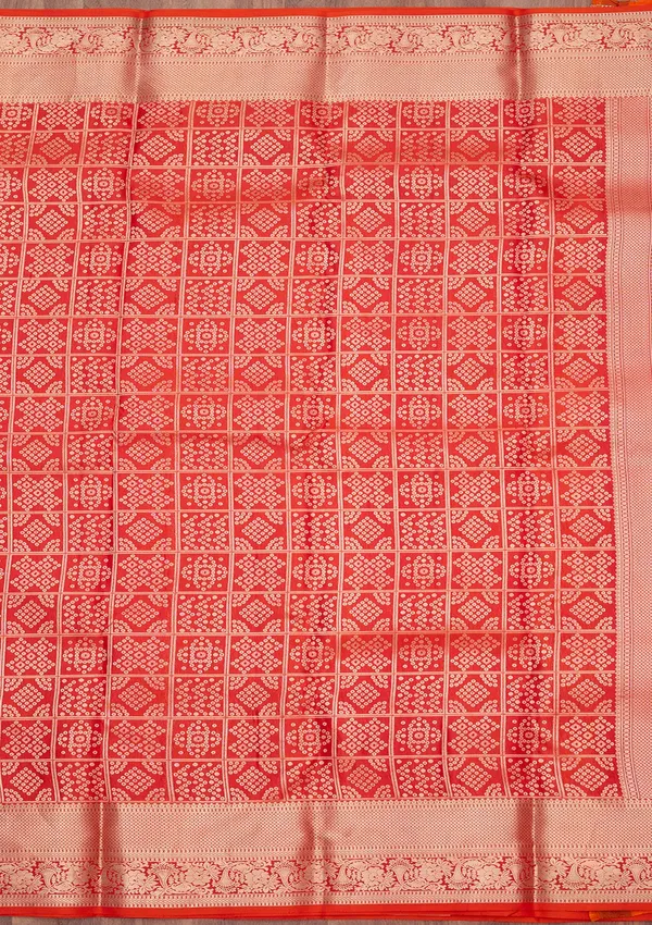Orange_Zariwork_Gold_Silk_Silk_Saree