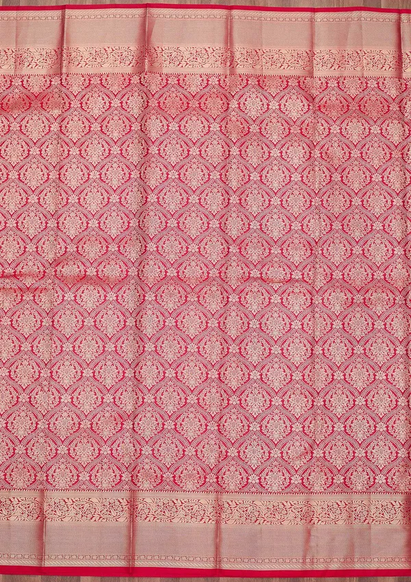 Rani_Pink_Zariwork_Gold_Silk_Silk_Saree