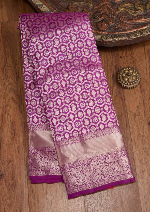 Purple_Zariwork_Silver_Silk_Silk_Saree