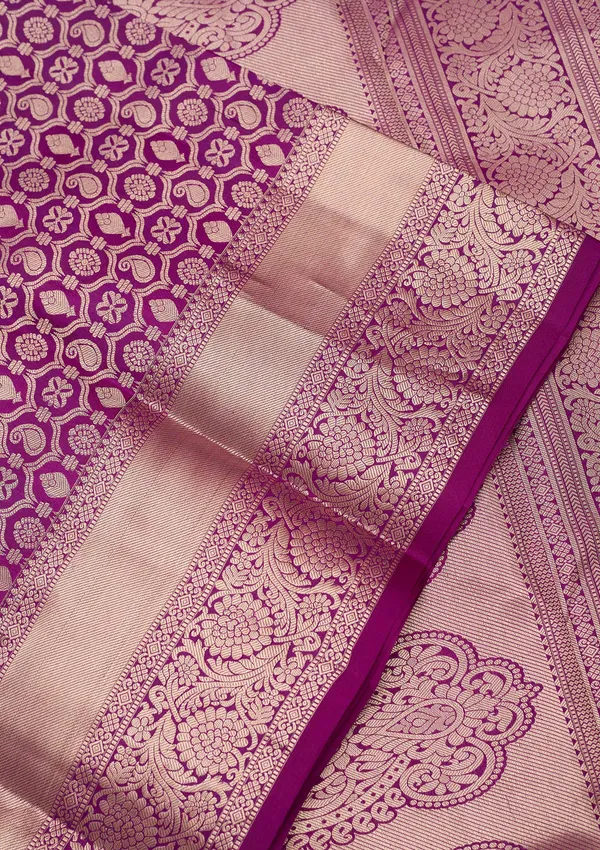 Purple_Zariwork_Silver_Silk_Silk_Saree