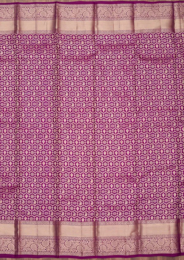 Purple_Zariwork_Silver_Silk_Silk_Saree
