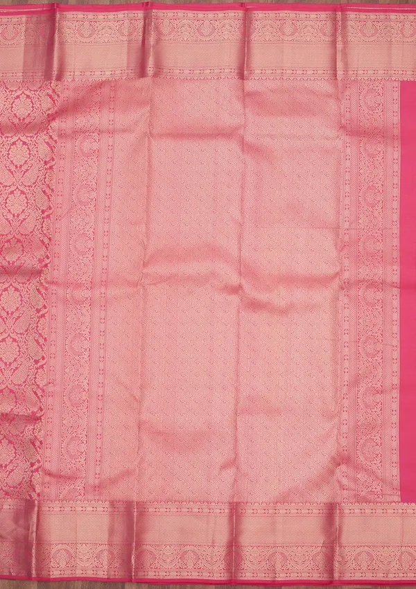 Pink_Zariwork_Silver_Silk_Silk_Saree