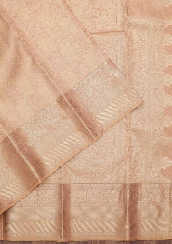 Beige_Zariwork_Silver_Silk_Silk_Saree