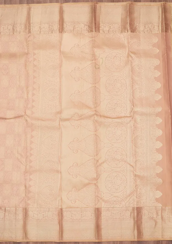 Beige_Zariwork_Silver_Silk_Silk_Saree