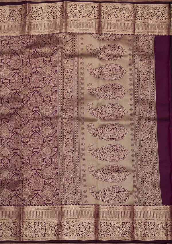 Purple_Zariwork_Silver_Silk_Silk_Saree