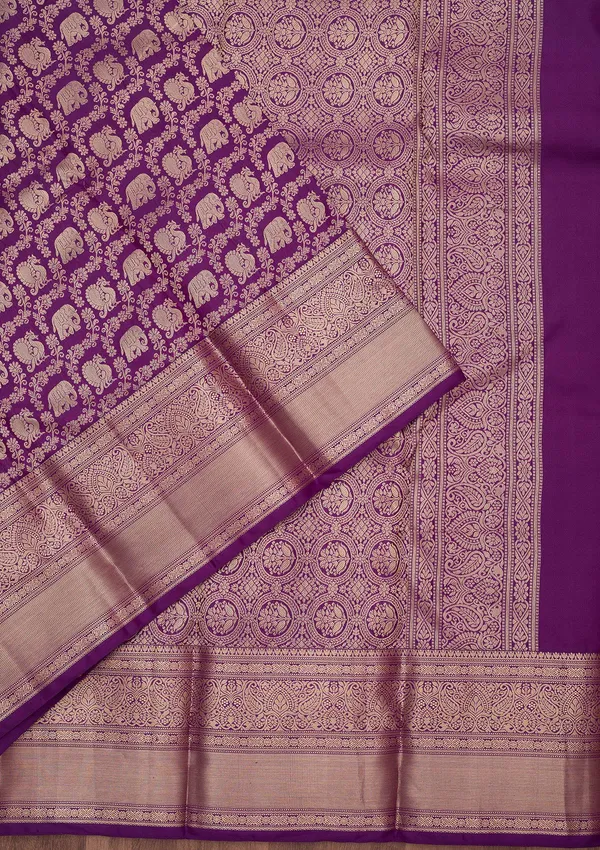 Purple_Zariwork_Silver_Silk_Silk_Saree