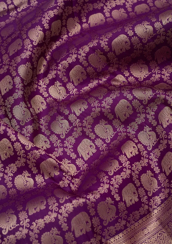 Purple_Zariwork_Silver_Silk_Silk_Saree