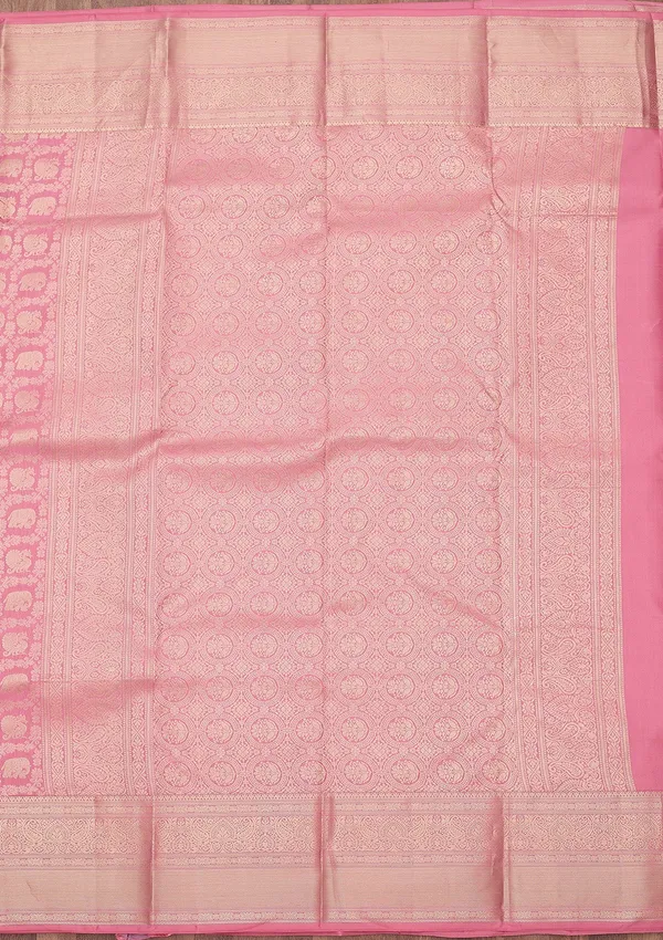 Pink_Zariwork_Silver_Silk_Silk_Saree